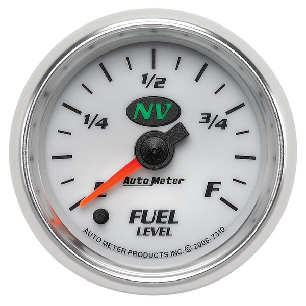 2-1/16" FUEL LEVEL, PROGRAMMABLE 0-280 Ω, NV